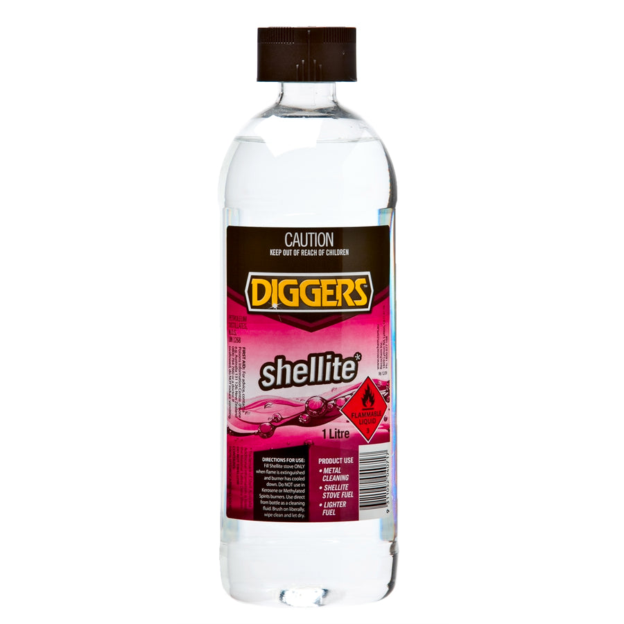 Recochem Inc Shellite Diggers Shellite 1L Fast Evaporating Solvent – SuperSaverAU