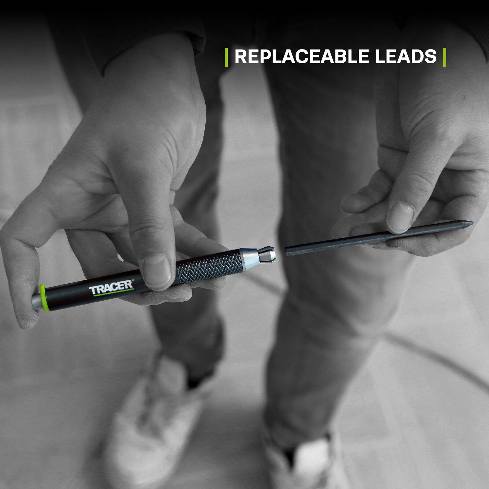 Tracer Pro 5.2mm Graphite Replacement Leads Heavy Duty 6 Pack