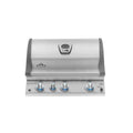 Napoleon Lex 485 Built-In Natural Gas BBQ - Stainless Steel, Infrared Burner, Warming Rack - BILEX485RBINSS-AU