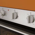 Chef 60cm electric oven 80L - stainless steel, triple-glazed door, 10A plug-in - CVE6312SC