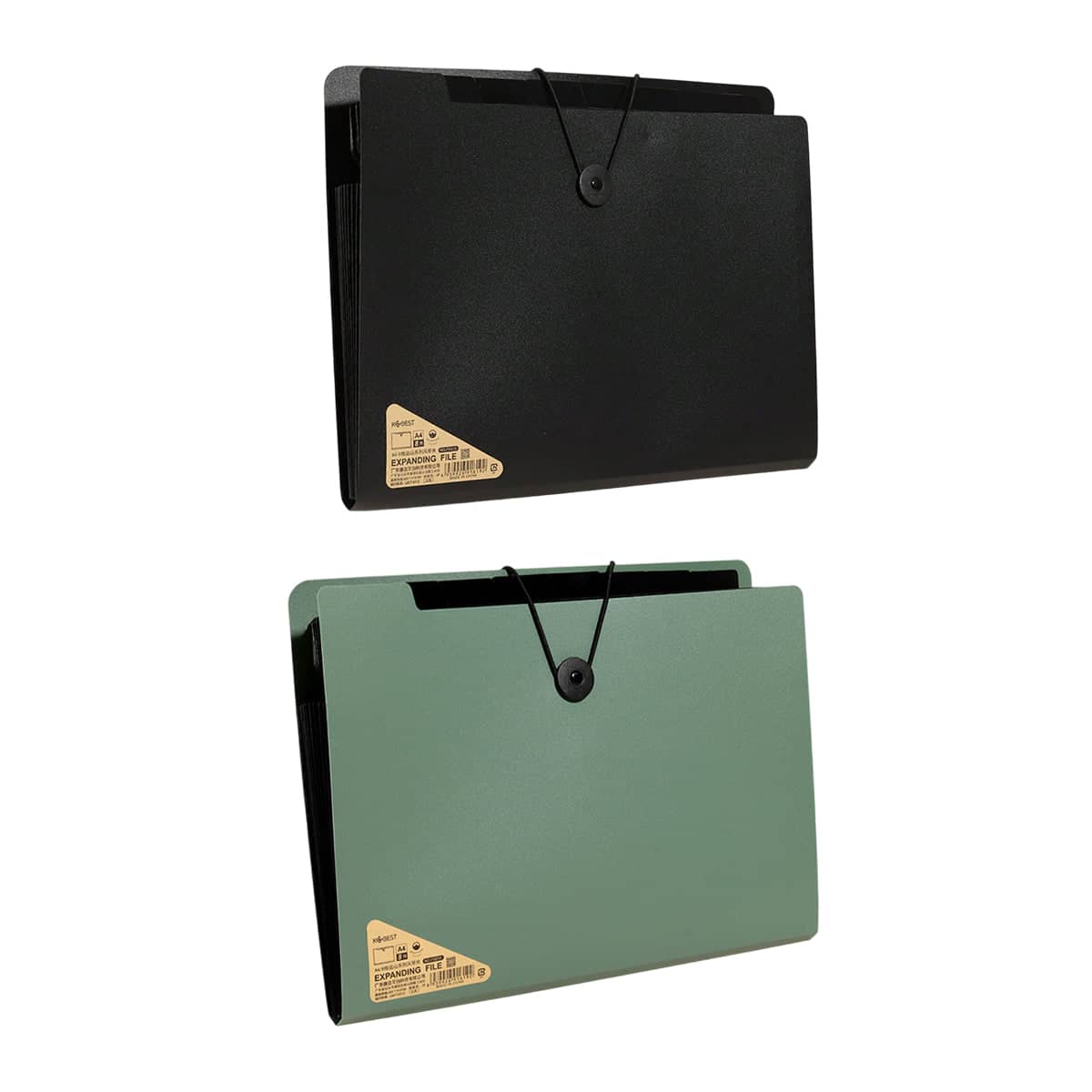 8 Cell A4 File Folder Organiser - Green, Waterproof - view 3