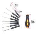 8-In-1 Multi Functional Screwdriver Set with Ergonomic Handle and Storage Case - view 3