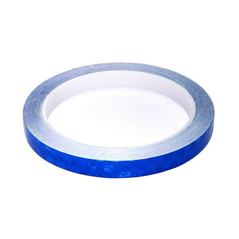 8 m Reflective Tape for Bikes, Cars and Motorcycles - Blue