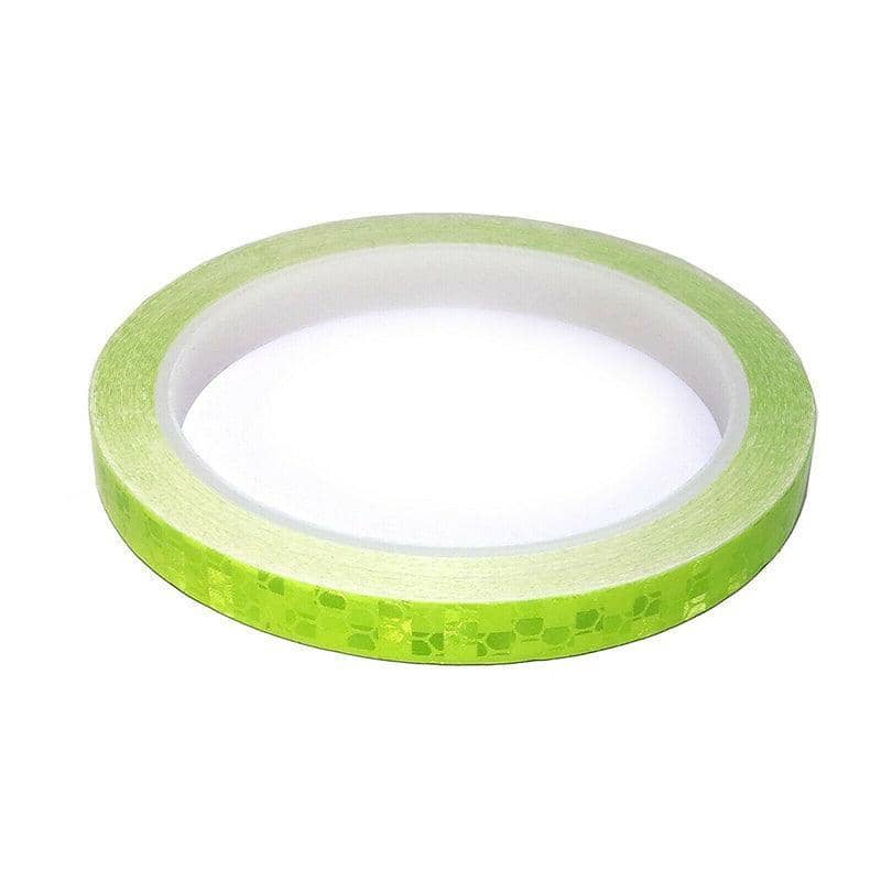 8 m Reflective Tape for Bikes, Cars and Motorcycles - Lime Yellow