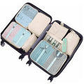 8 Piece Packing Cubes Travel Organiser Set - Aqua Blue - view 5