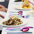 8 Piece Portable Stainless Steel Travel Cutlery Set with Case for Camping and Picnics - view 4