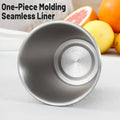 8 Piece Stainless Steel Cup Set, 4 x 350 ml and 4 x 500 ml Reusable Drinking Mugs - view 5