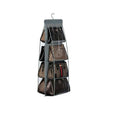 8 Pocket Double-Sided Hanging Handbag Organiser - Grey