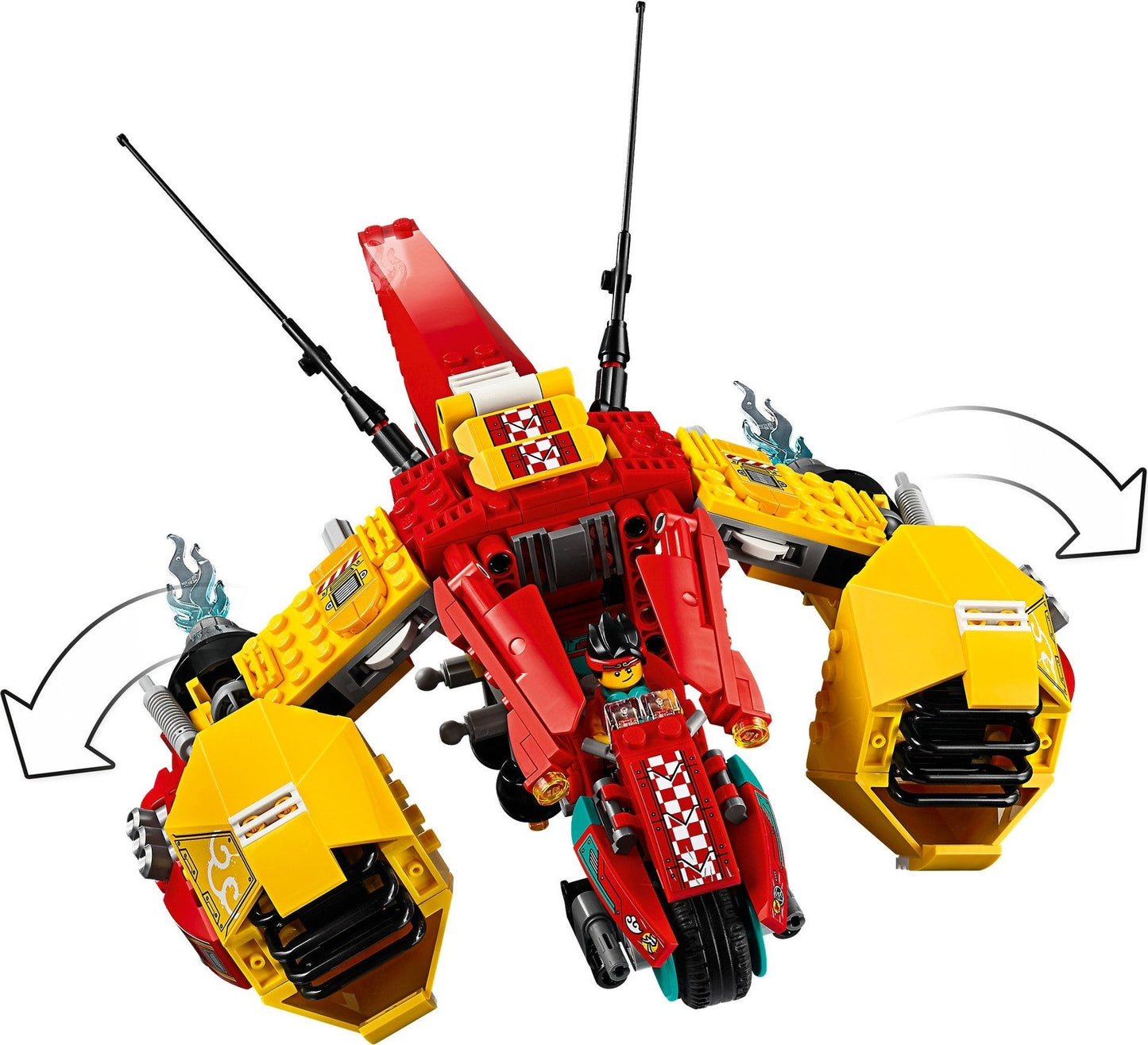 LEGO Monkie Kid's Series 80008 Cloud Jet- Auzzi Store