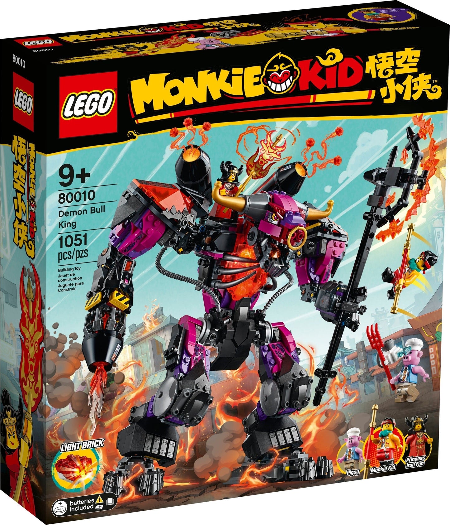 LEGO Monkie Kid 80010 Demon Bull King- Auzzi Store