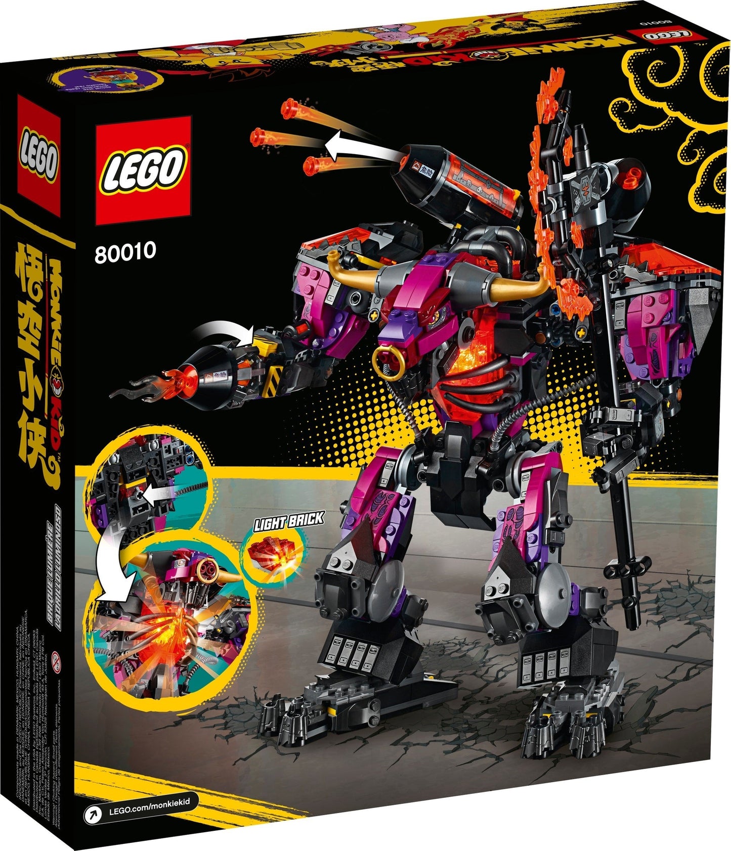 LEGO Monkie Kid 80010 Demon Bull King- Auzzi Store
