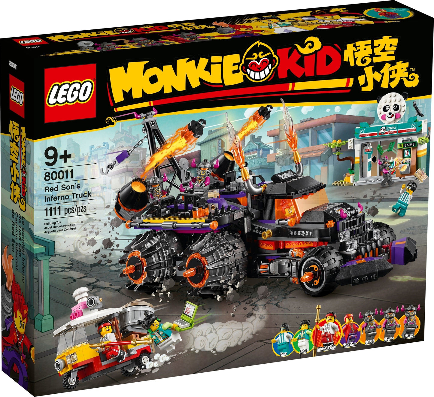 LEGO 80011 INFERNO TRUCK MONKEY KID- Auzzi Store