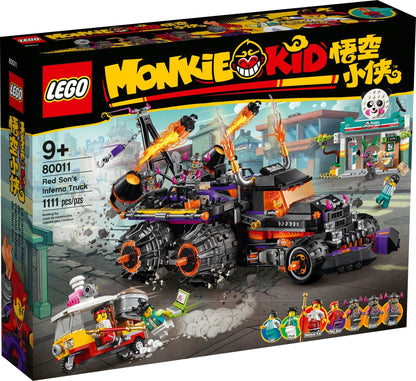 LEGO 80011 INFERNO TRUCK MONKEY KID- Auzzi Store