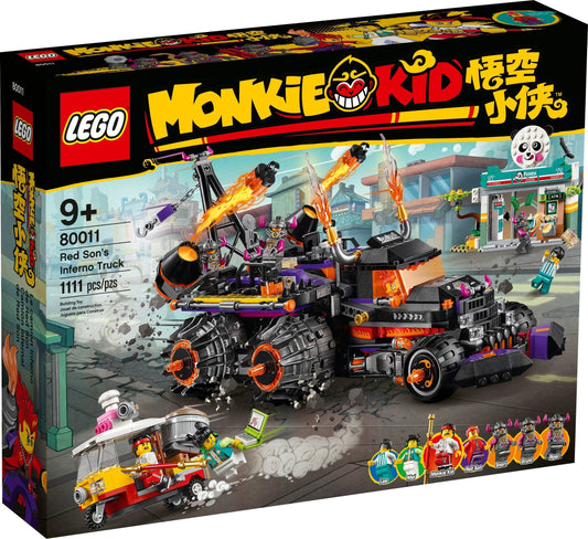 LEGO 80011 INFERNO TRUCK MONKEY KID- Auzzi Store