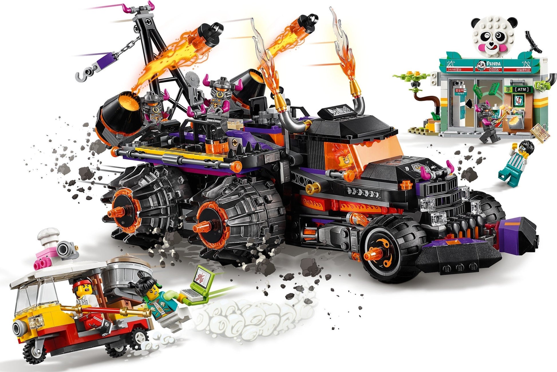 LEGO 80011 INFERNO TRUCK MONKEY KID- Auzzi Store
