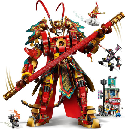LEGO Monkie Kid 80012 Monkey King Warrior Mech- Auzzi Store