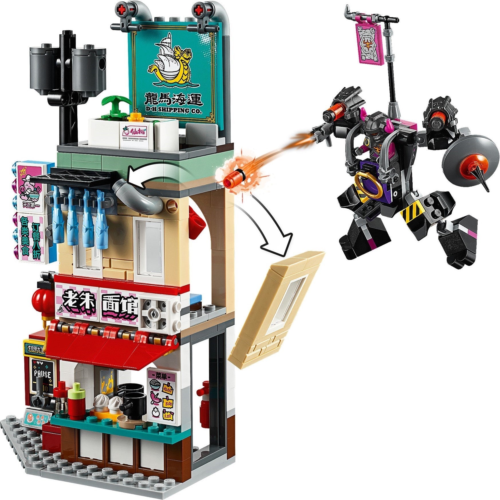 LEGO Monkie Kid 80012 Monkey King Warrior Mech- Auzzi Store