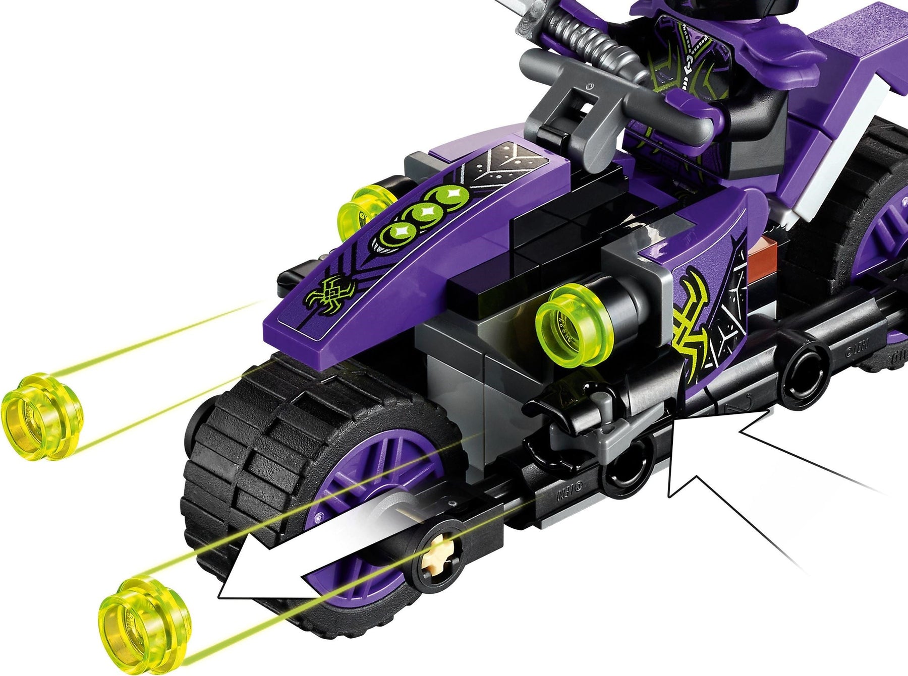 LEGO 80018 Monkie Kid Monkie Kid’s Cloud Bike - Retired - SuperSaverAU - view 6