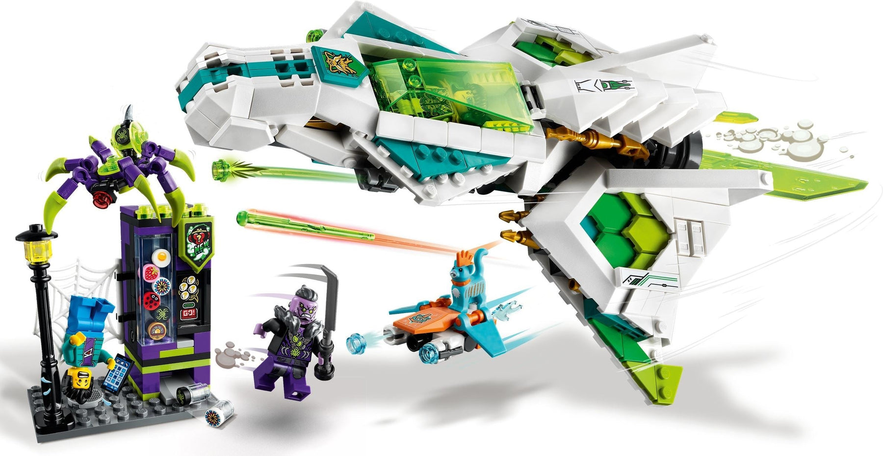 LEGO Monkie Kid 80020 White Dragon Horse Jet- Auzzi Store