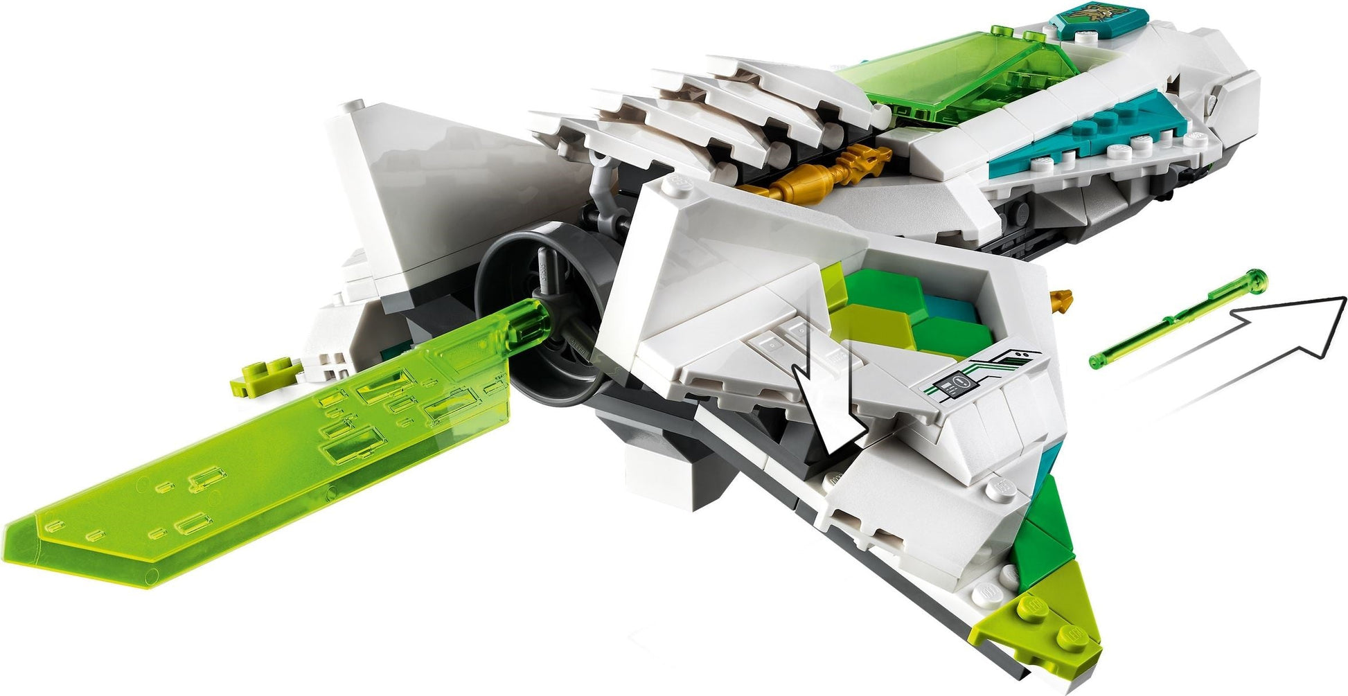 LEGO Monkie Kid 80020 White Dragon Horse Jet- Auzzi Store