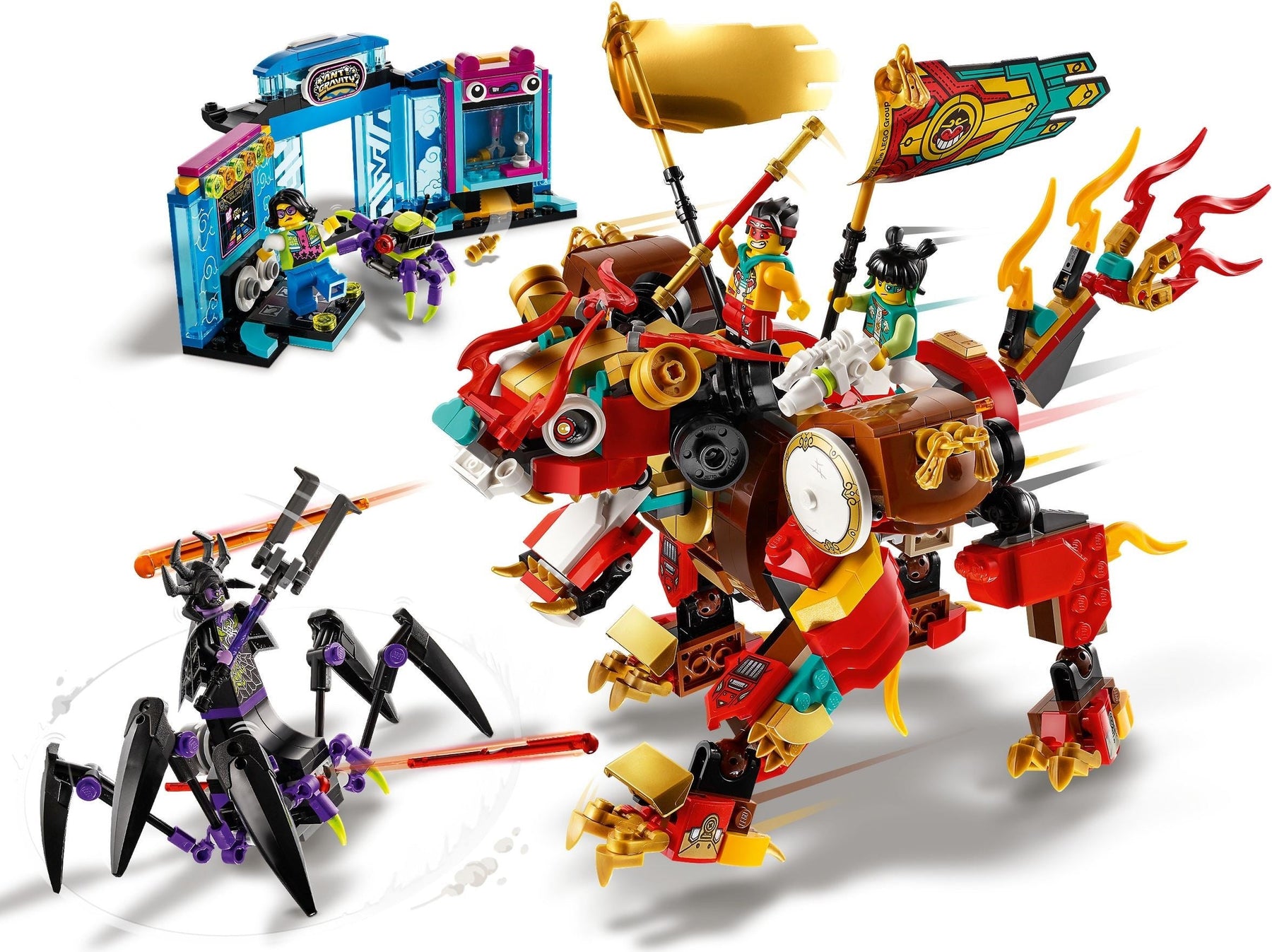 LEGO 80021 Monkie Kid’s Lion Guardian - SuperSaverAU - view 2
