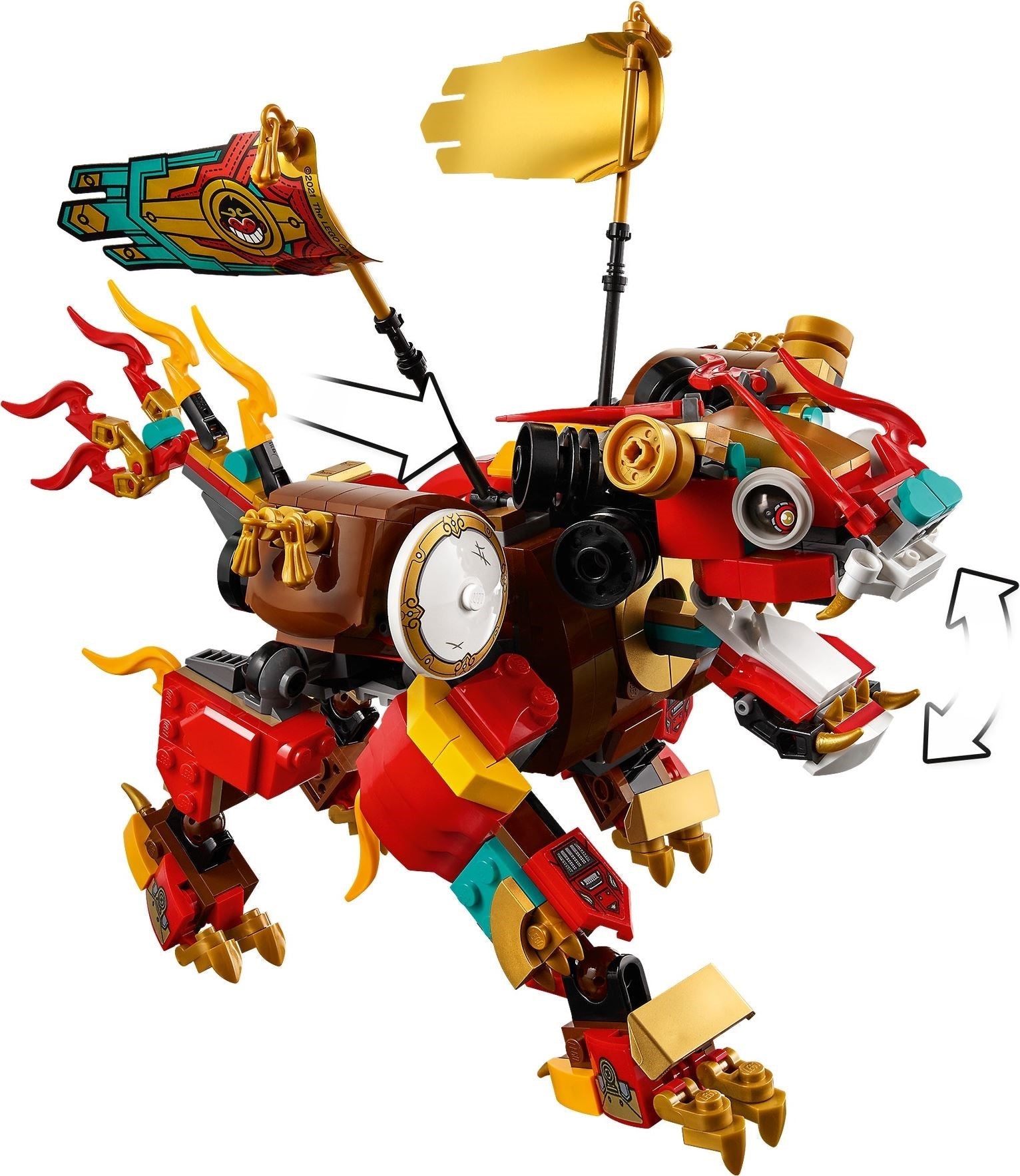 LEGO 80021 Monkie Kid’s Lion Guardian - SuperSaverAU - view 5