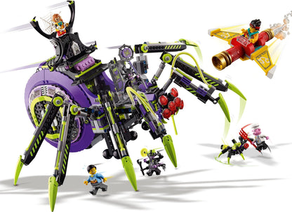 LEGO Monkie Kid 80022 Spider Queen's Arachnoid Base- Auzzi Store