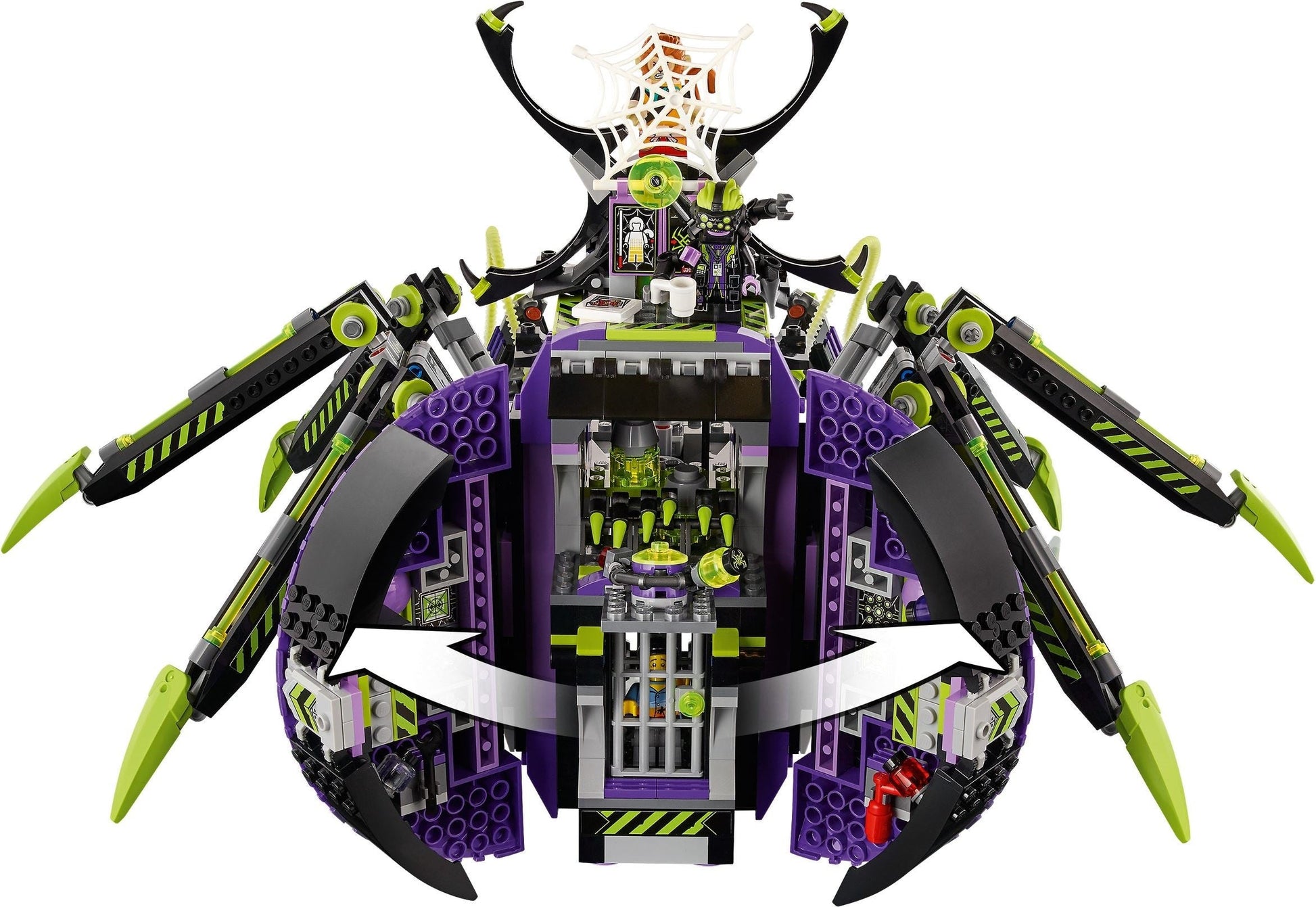 LEGO Monkie Kid 80022 Spider Queen's Arachnoid Base- Auzzi Store