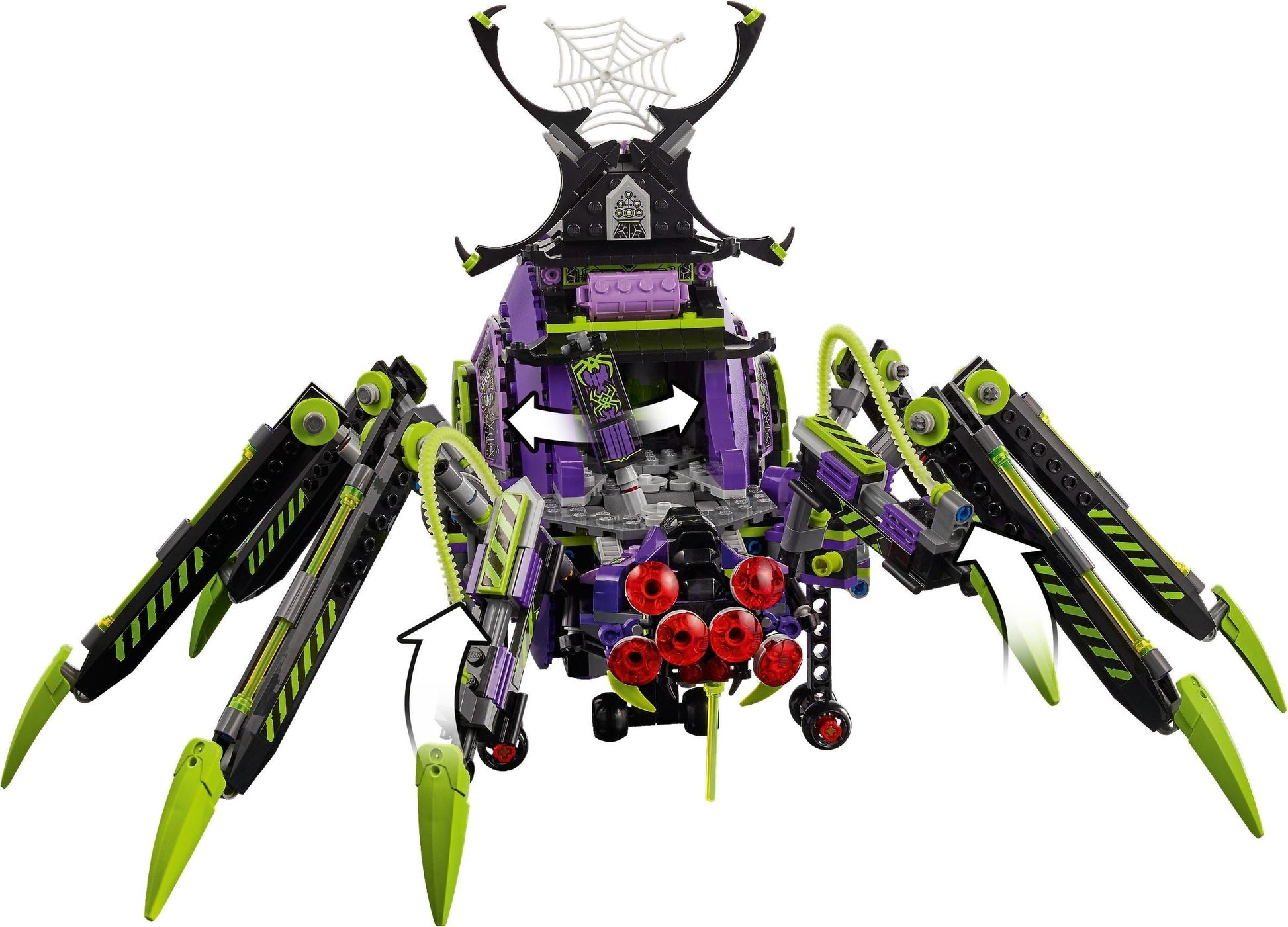LEGO Monkie Kid 80022 Spider Queen's Arachnoid Base- Auzzi Store