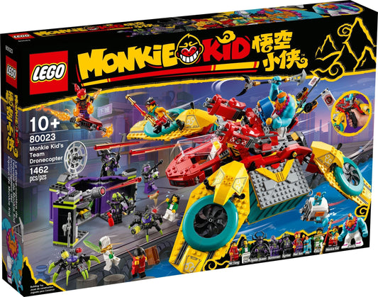 LEGO 80023 Monkie Kid Monkie Kid's Team Dronecopter- Auzzi Store