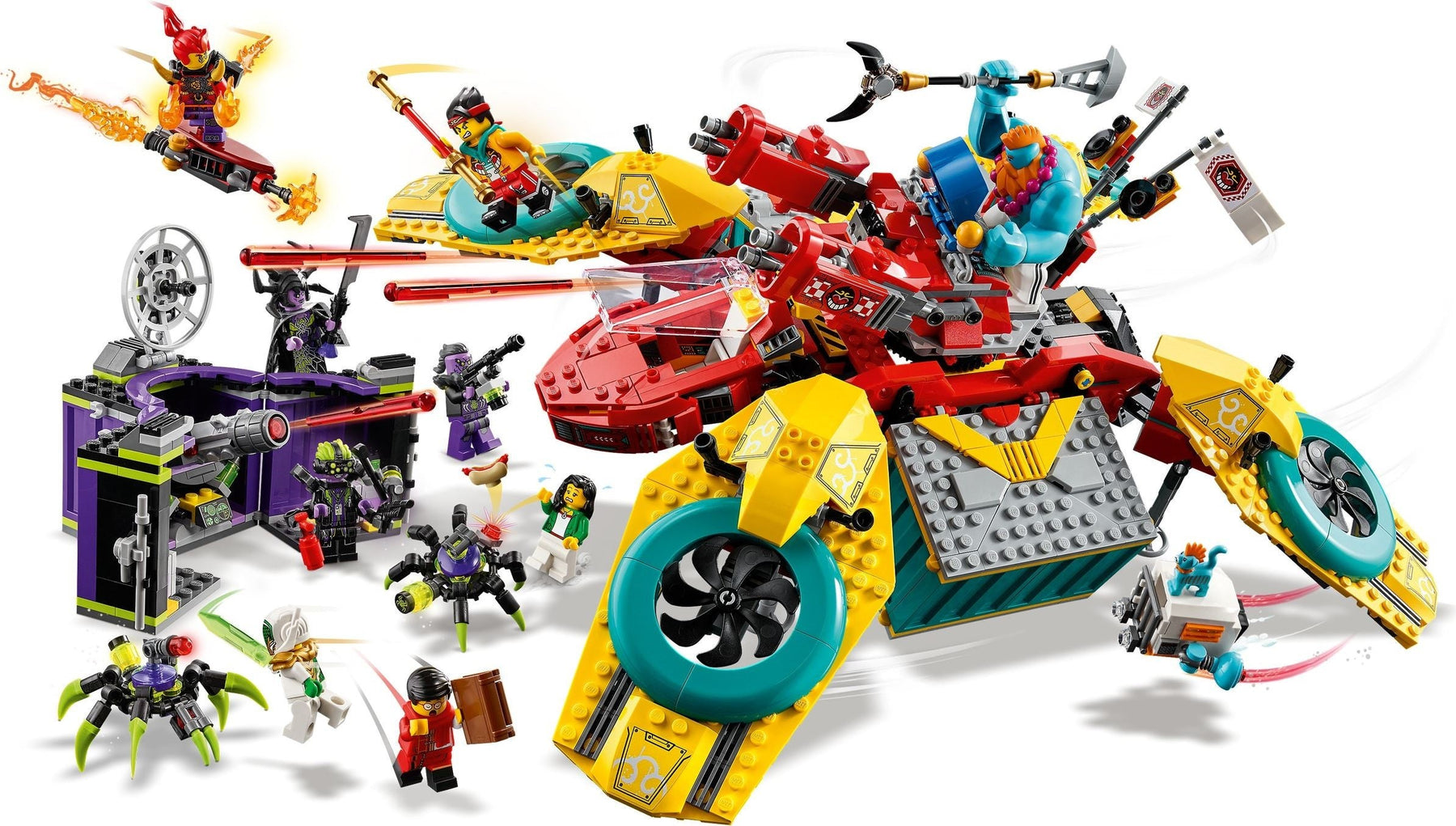 LEGO 80023 Monkie Kid Monkie Kid's Team Dronecopter- Auzzi Store