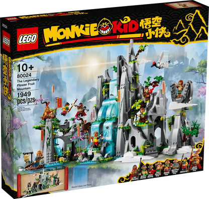 LEGO Monkie Kid 80024 The Legendary Flower Fruit Mountain- Auzzi Store