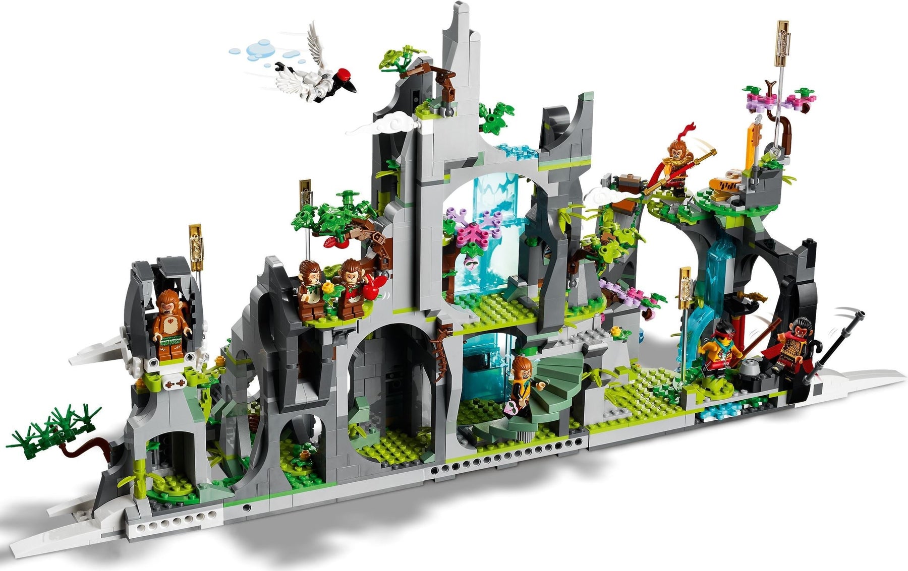 LEGO Monkie Kid 80024 The Legendary Flower Fruit Mountain- Auzzi Store