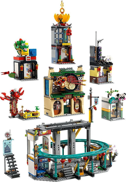 LEGO 80036 Monkie Kid The City of Lanterns- Auzzi Store