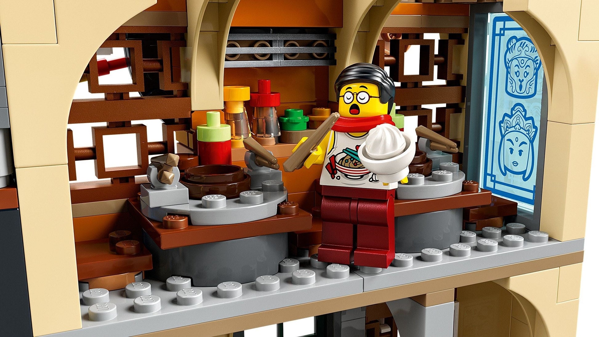 LEGO 80036 Monkie Kid The City of Lanterns- Auzzi Store