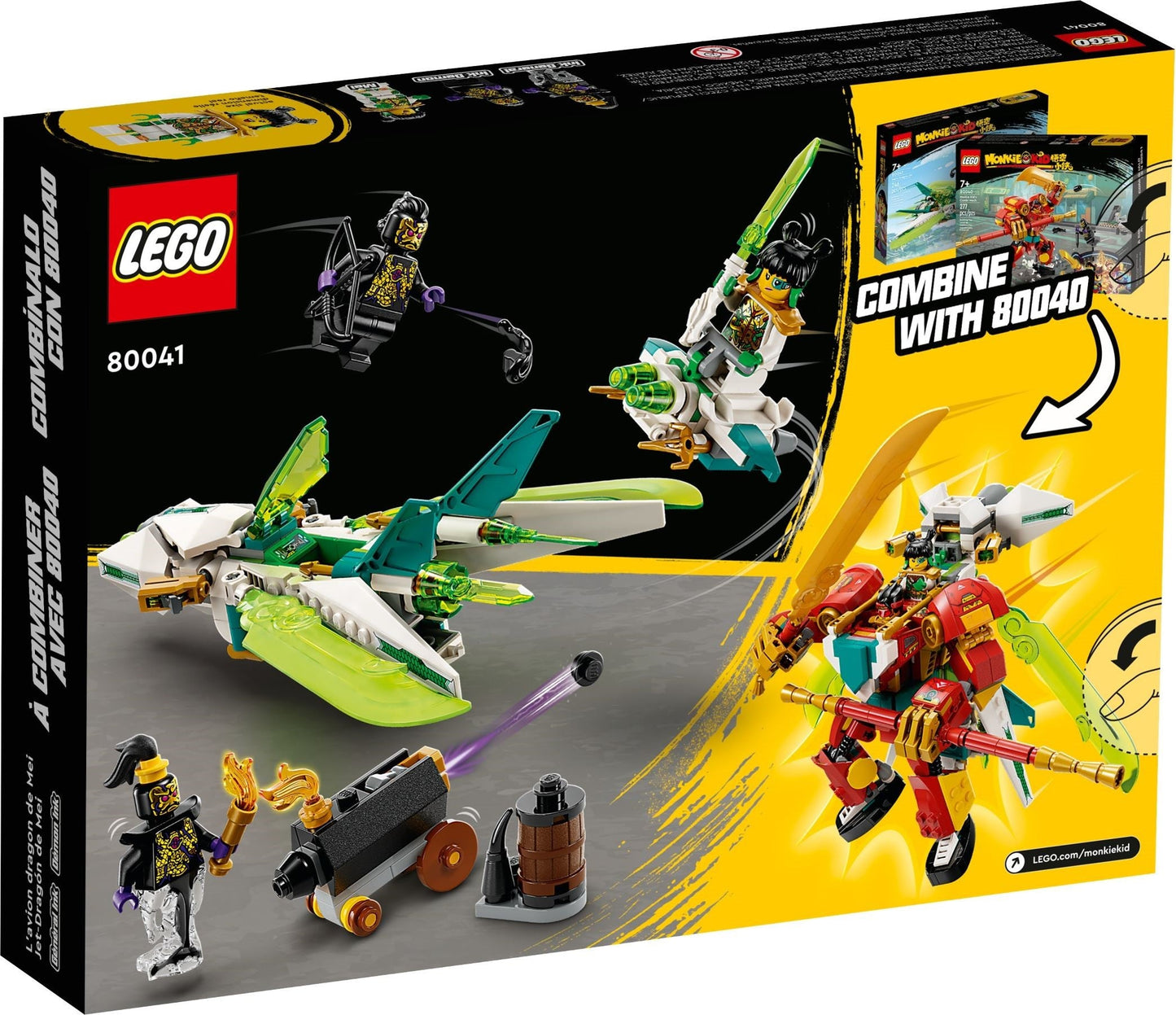 LEGO Monkie Kids Series 80041 Mei's Dragon Jet- Auzzi Store