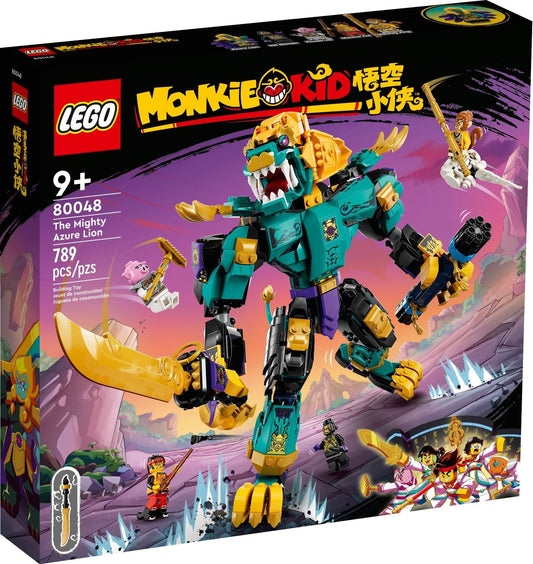 LEGO Monkie Kid Series 80048 The Mighty Azure Lion- Auzzi Store