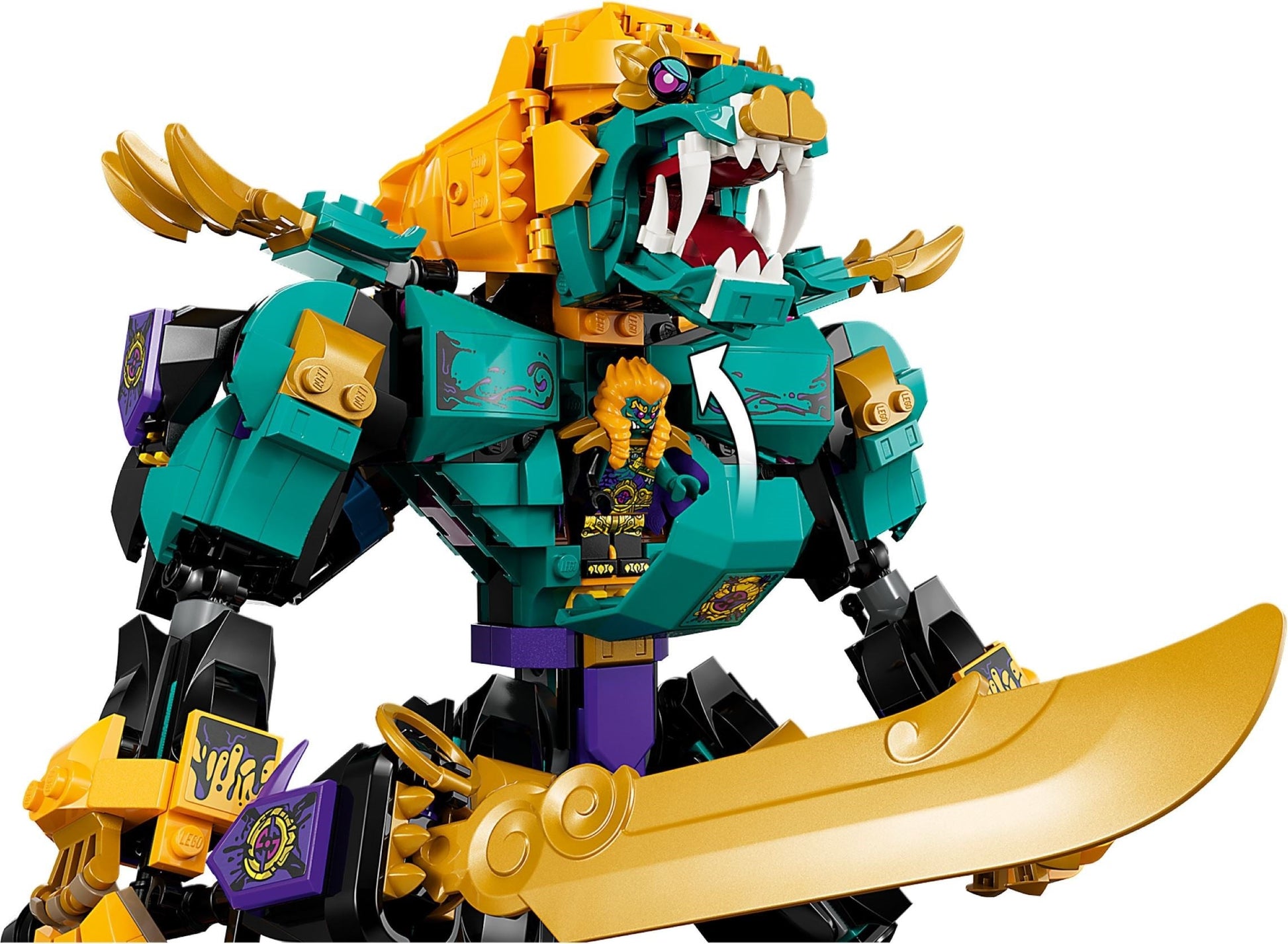 LEGO Monkie Kid Series 80048 The Mighty Azure Lion- Auzzi Store