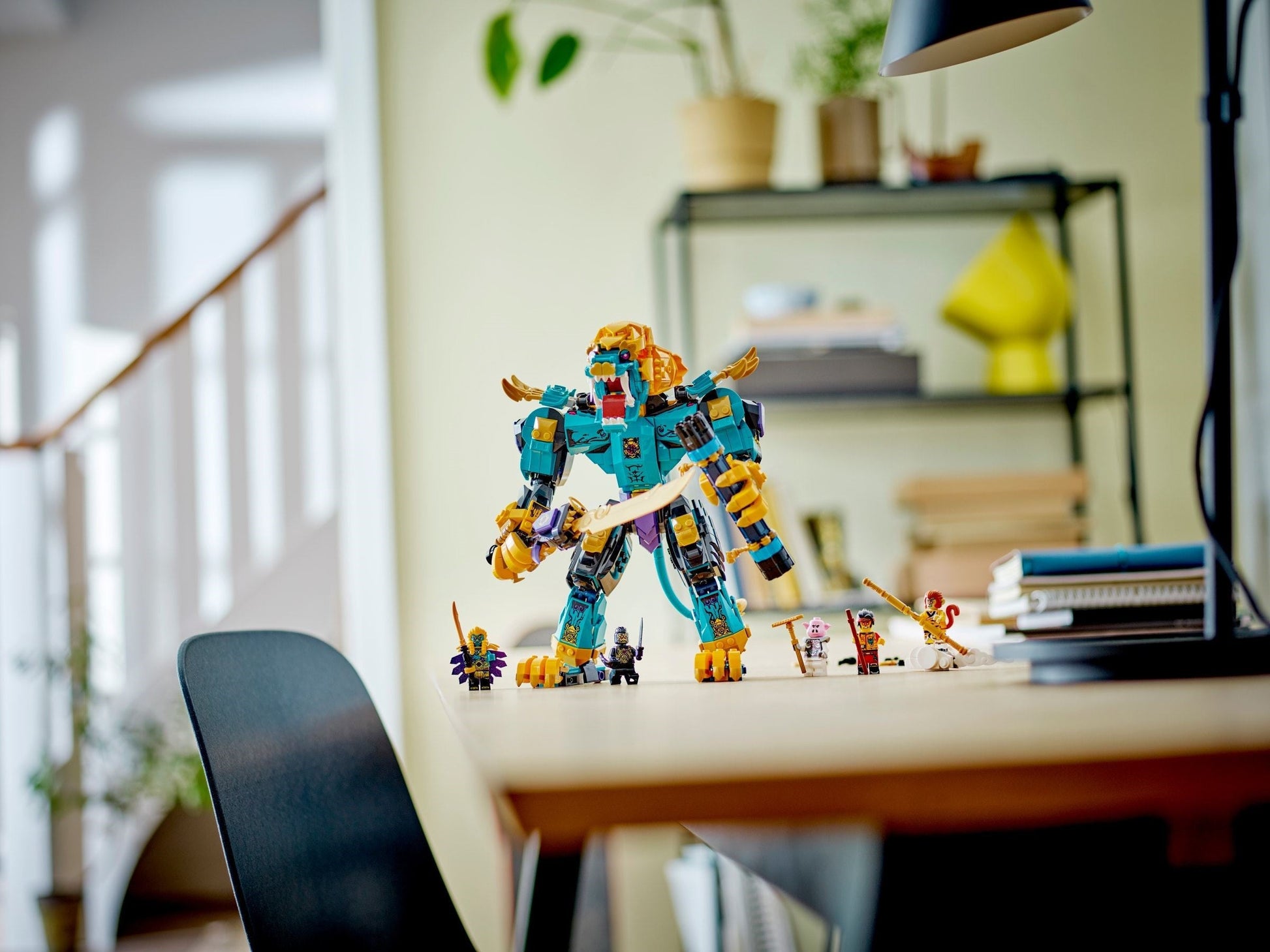 LEGO Monkie Kid Series 80048 The Mighty Azure Lion- Auzzi Store