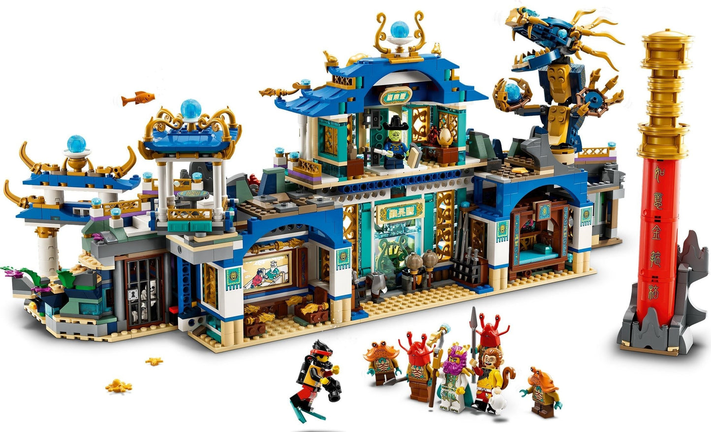 LEGO Monkie Kid Series 80049 Dragon of the East Palace- Auzzi Store