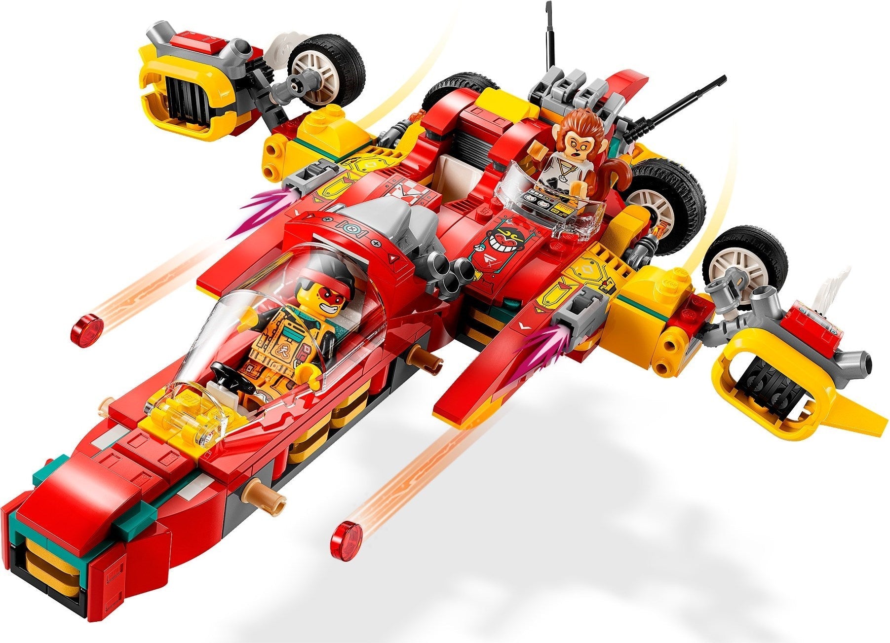 LEGO Monkie Kid Series 80050 Creative Vehicles- Auzzi Store