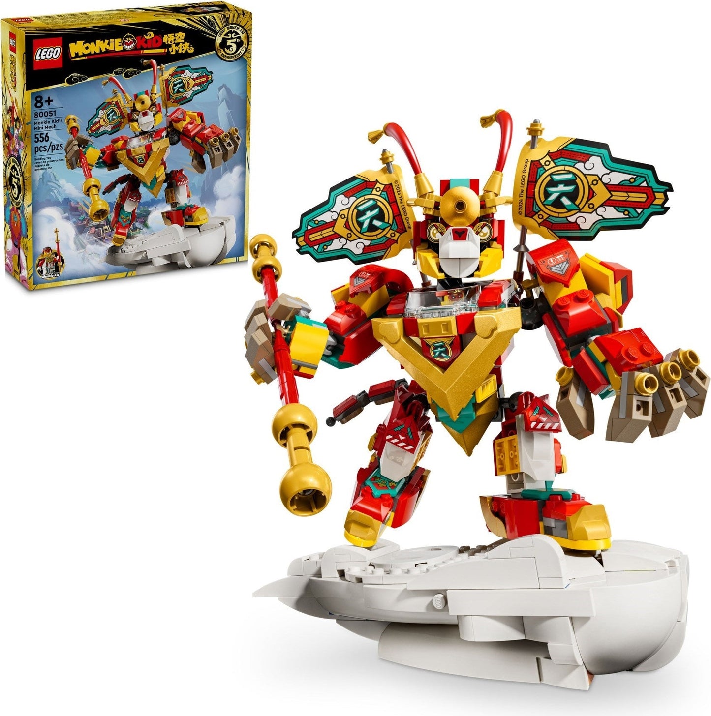 LEGO Monkie Kid Series 80051 Monkie Kid's Mini Mech- Auzzi Store