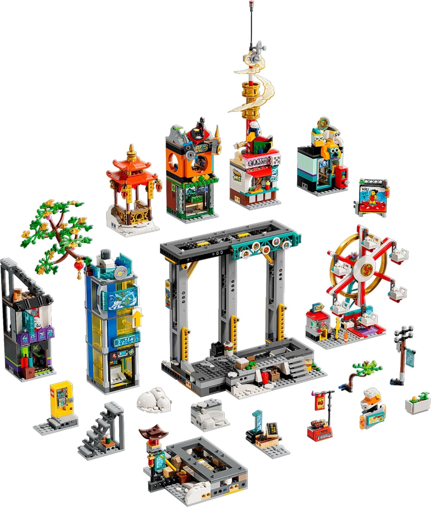 LEGO Monkie Kid 80054 Megapolis City- Auzzi Store