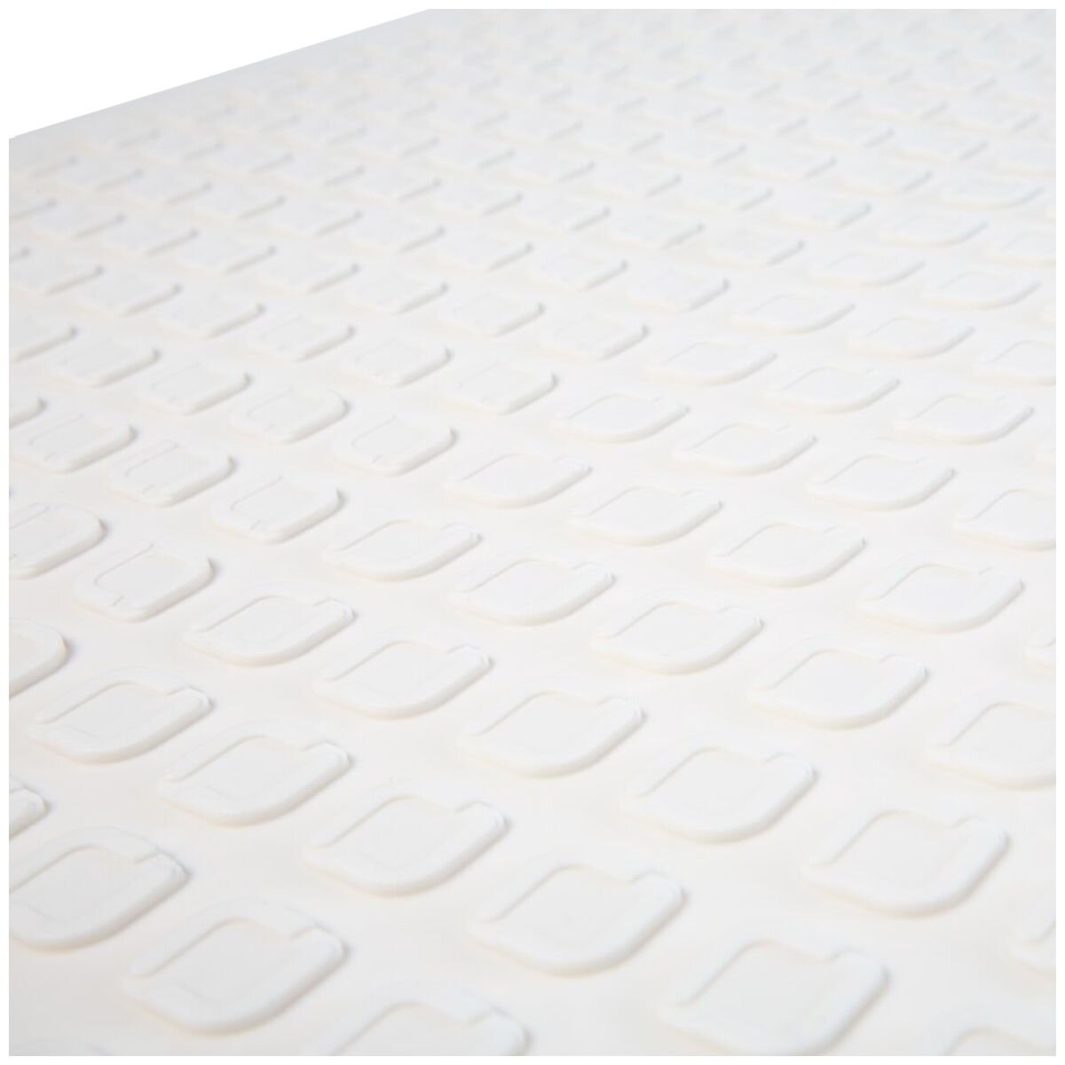 Unilux ULX109 Universal Appliance Mat - 600mm Square White Mat for Laundry Appliances - ULX109
