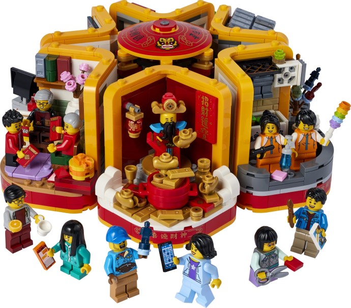 LEGO 80108 Lunar New Year Traditions - SuperSaverAU - view 1