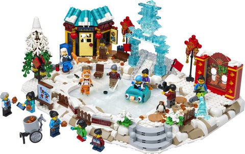 LEGO 80109 Lunar New Year Ice Festival Chinese New Year - SuperSaverAU - view 1