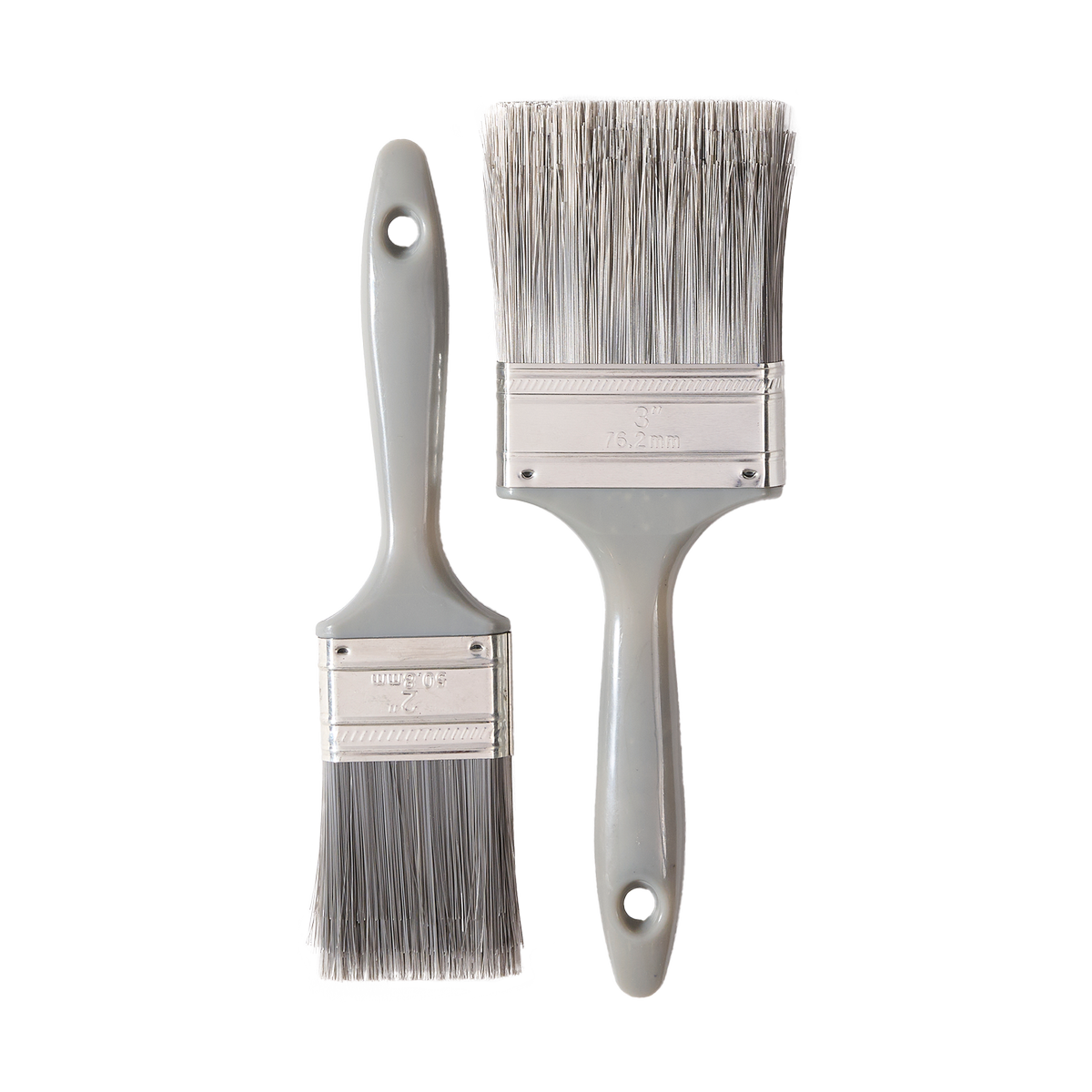 Utility Brush Set 2 Pack - 50mm & 70mm - Synthetic Filament - Versatile - SuperSaverAU - view 2