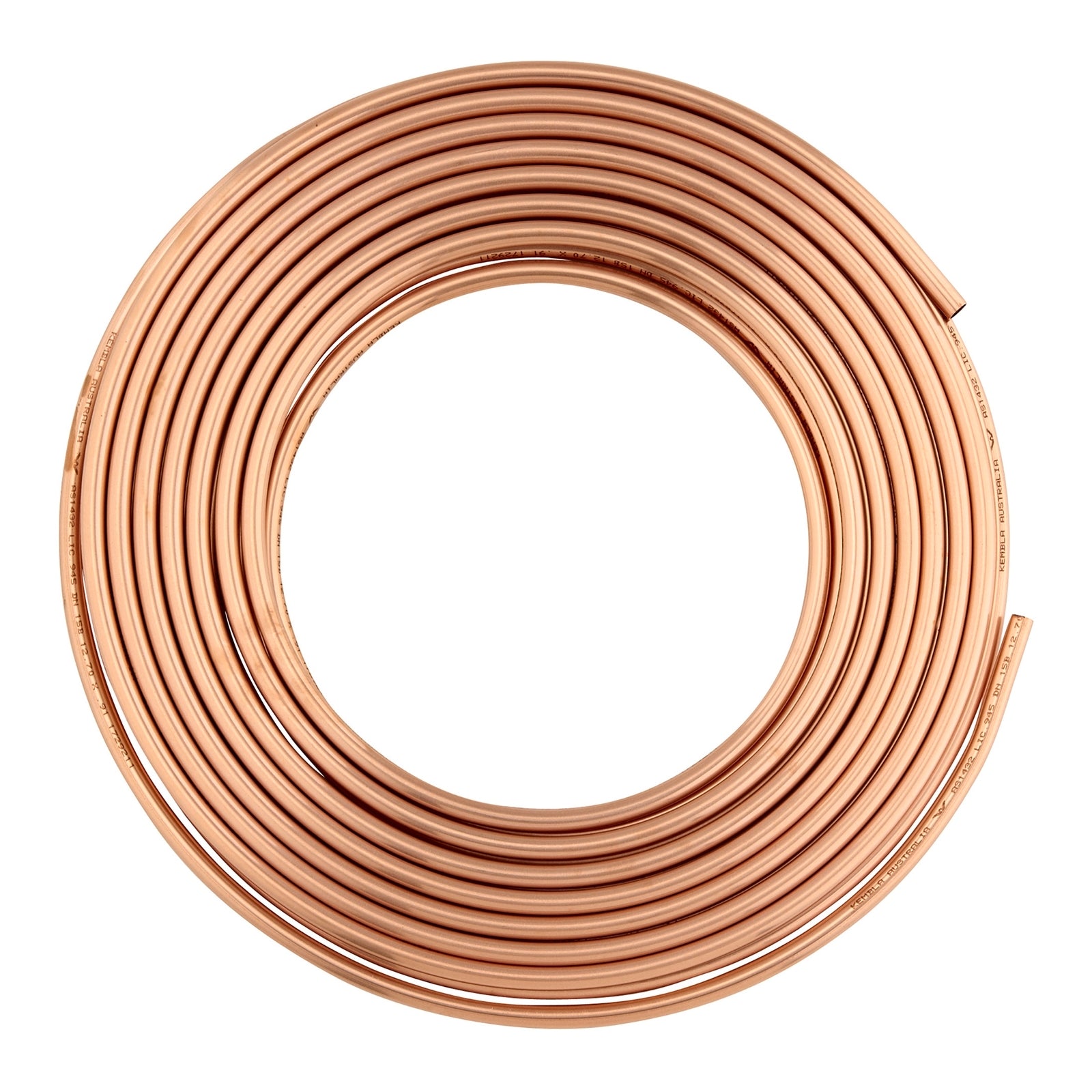 Kembla 1/2" x 18m Annealed Copper Coil for Plumbing and Gas