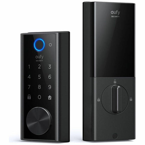 Eufy Smart Lock Touch with Wi-Fi - multiple ways to unlock, IP65 waterproof, automatic locking - T8520T11