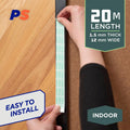 Permastik Indoor Mounting Tape - 24mm x 20m - Foam - 10kg Hold - SuperSaverAU - view 3